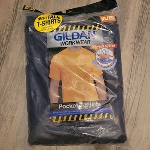 2 Pk Extended Length T-Shirts